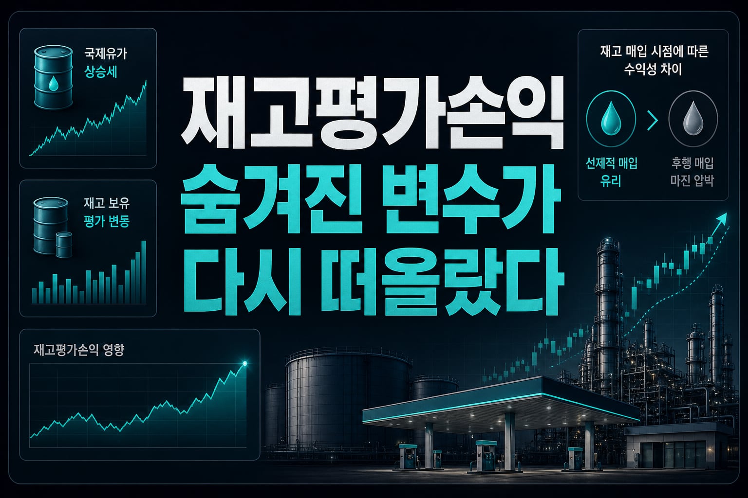 재고평가손익, 숨겨진 변수가 다시 떠올랐다