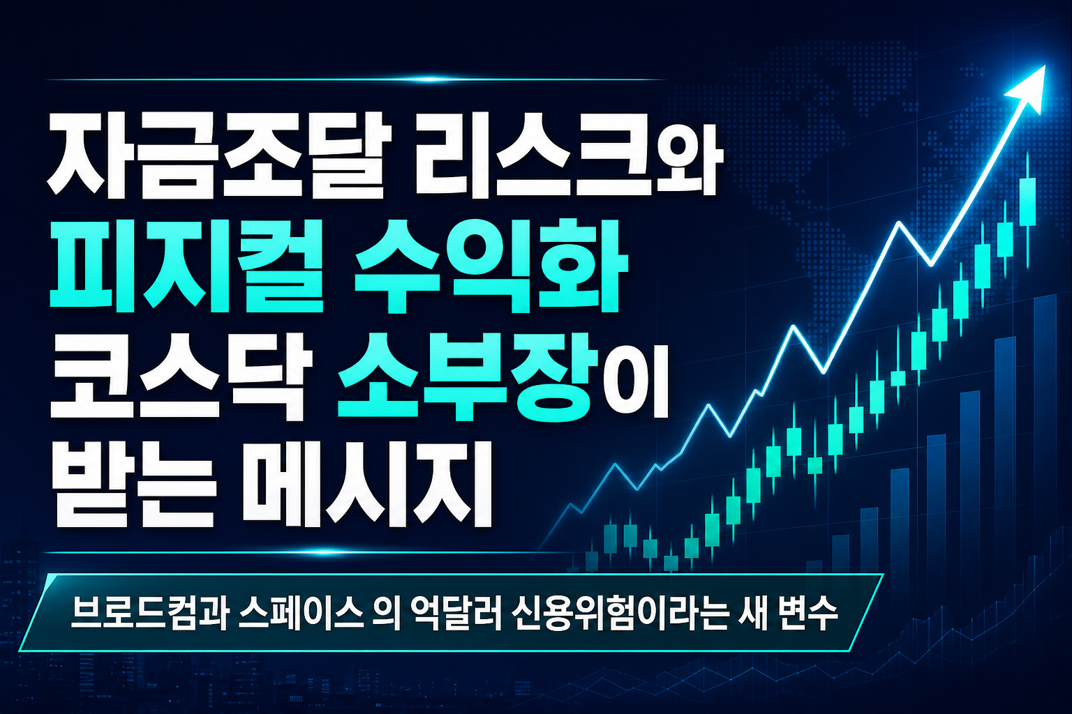 AI 자금조달 리스크와 피지컬 AI 수익화, 코스닥 소부장이 받는 메시지