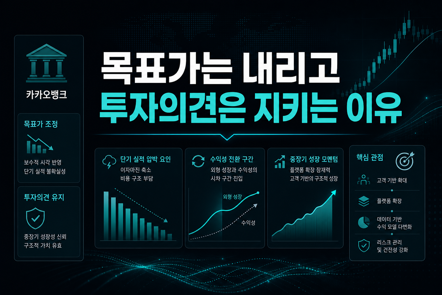 목표가는 내리고 투자의견은 지키는 이유