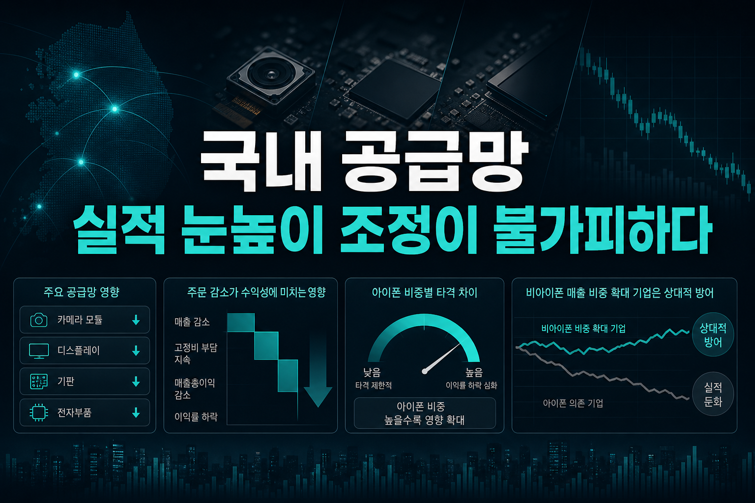 국내 공급망, 실적 눈높이 조정이 불가피하다