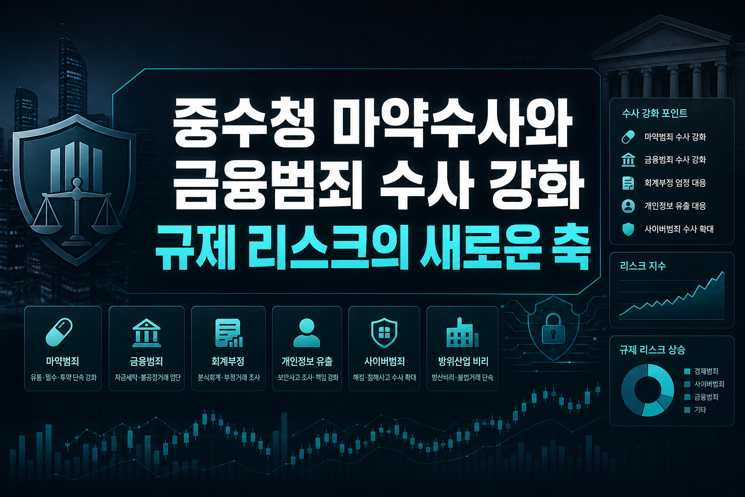 중수청 마약수사와 금융범죄 수사 강화, 규제 리스크의 새로운 축