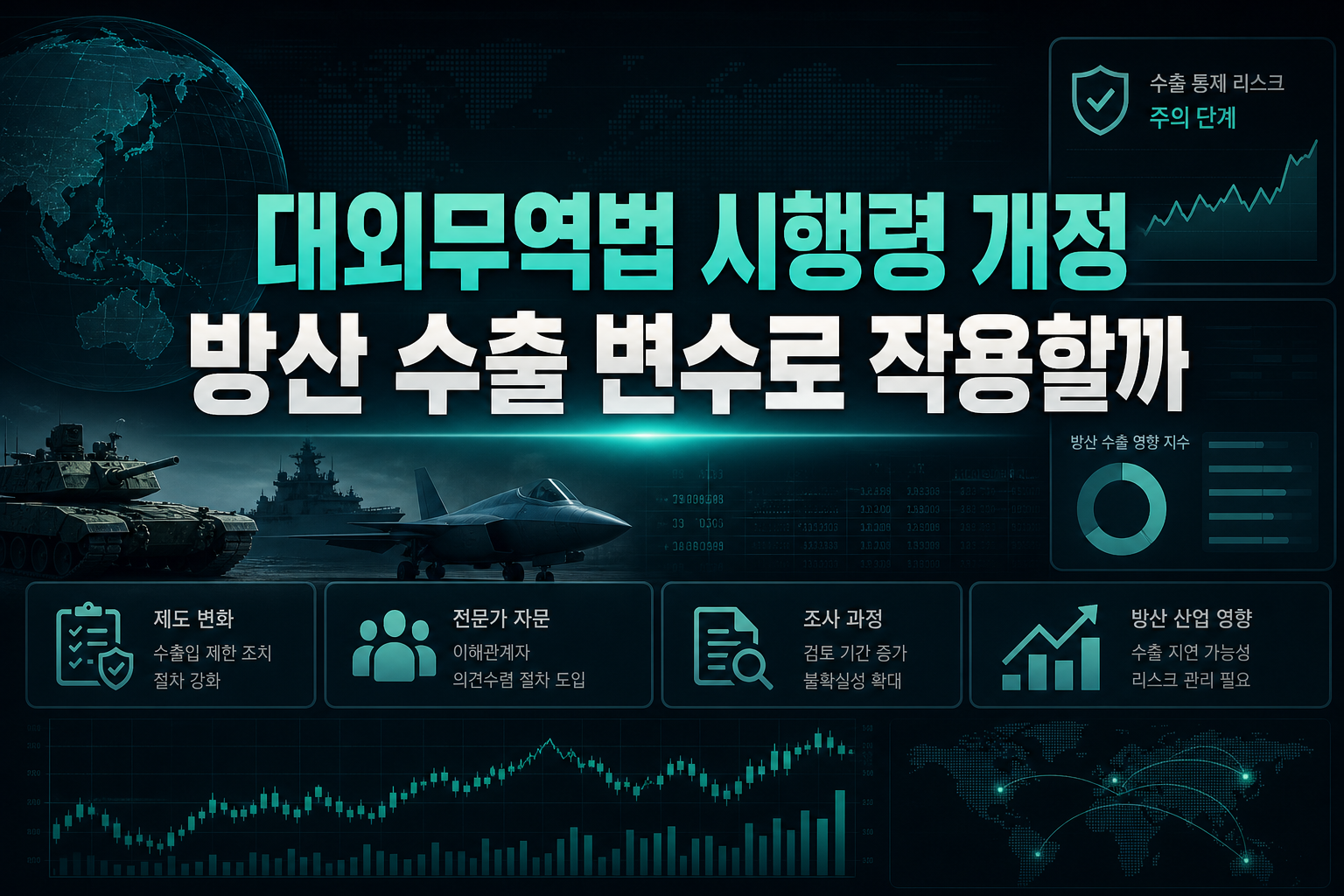 대외무역법 시행령 개정, 방산 수출 변수로 작용할까