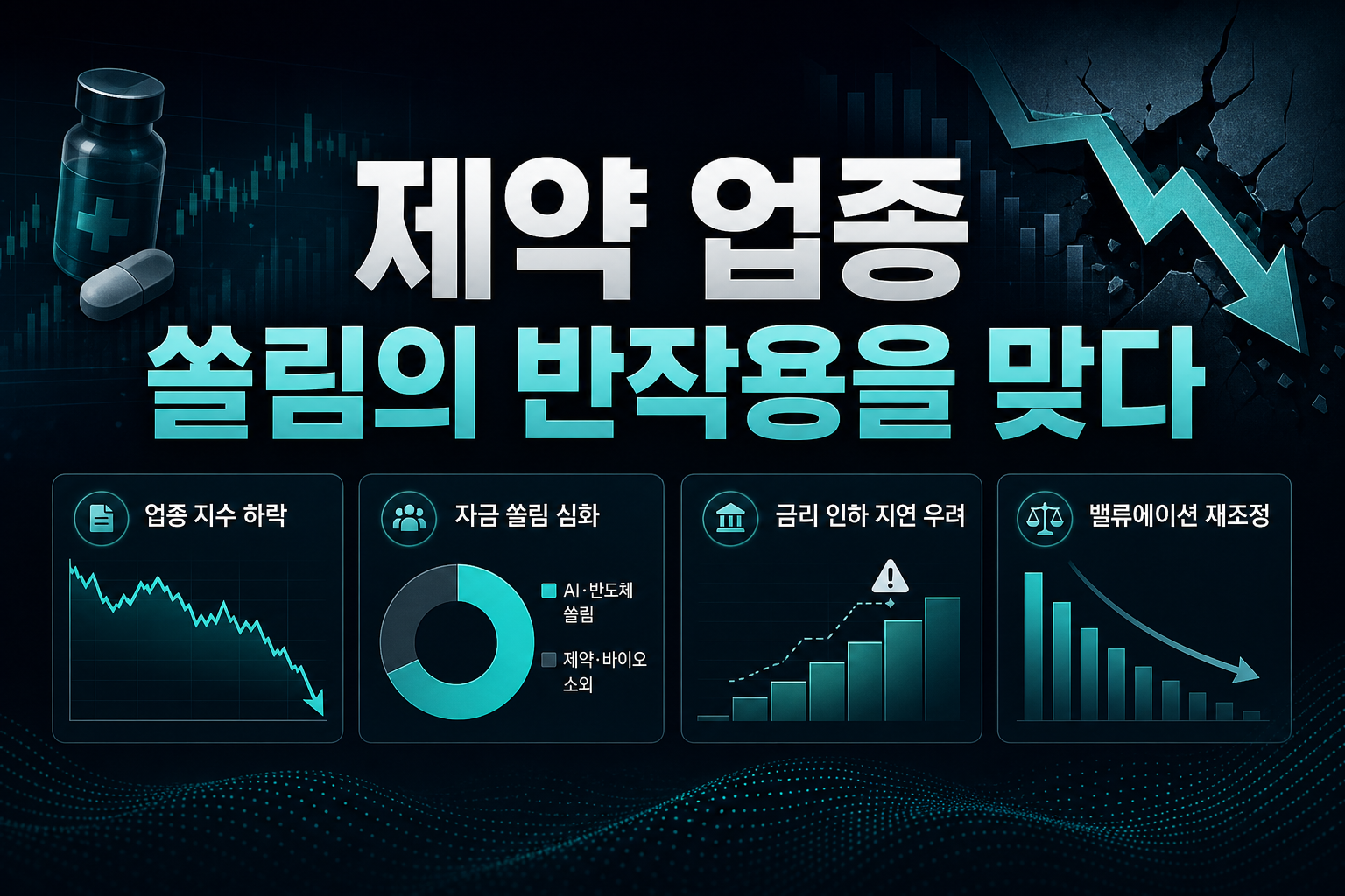 제약 업종, 쏠림의 반작용을 맞다