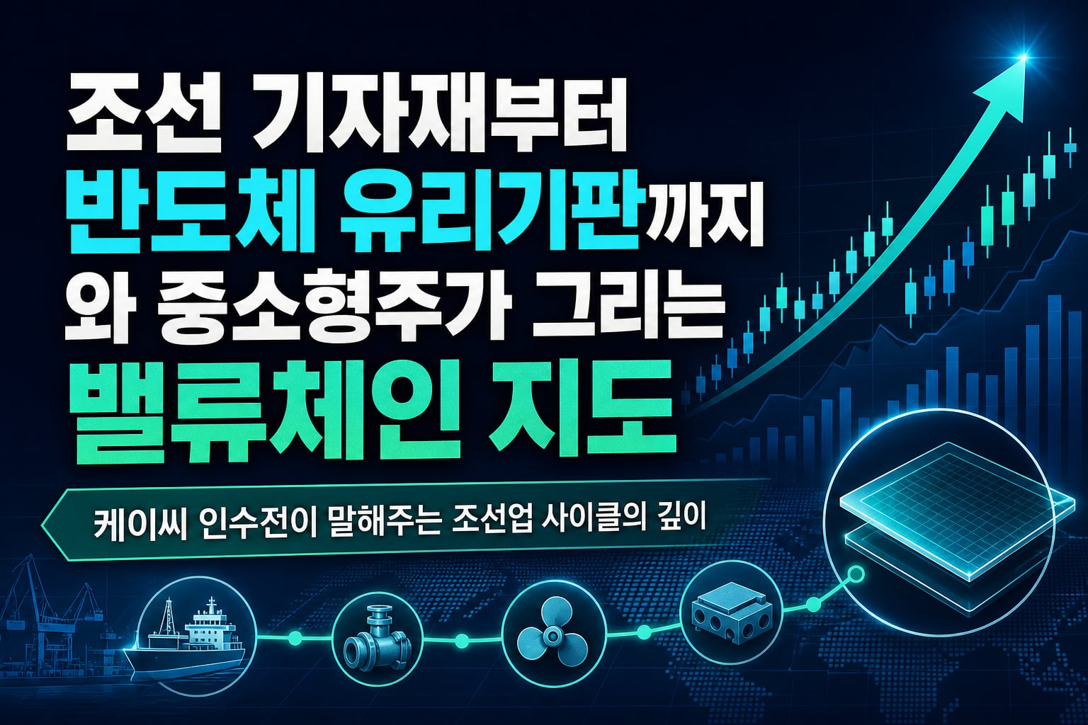 조선 기자재부터 반도체 유리기판까지, PEF와 중소형주가 그리는 밸류체인 지도