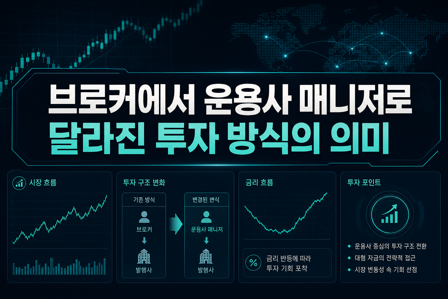브로커에서 운용사 매니저로, 달라진 투자 방식의 의미