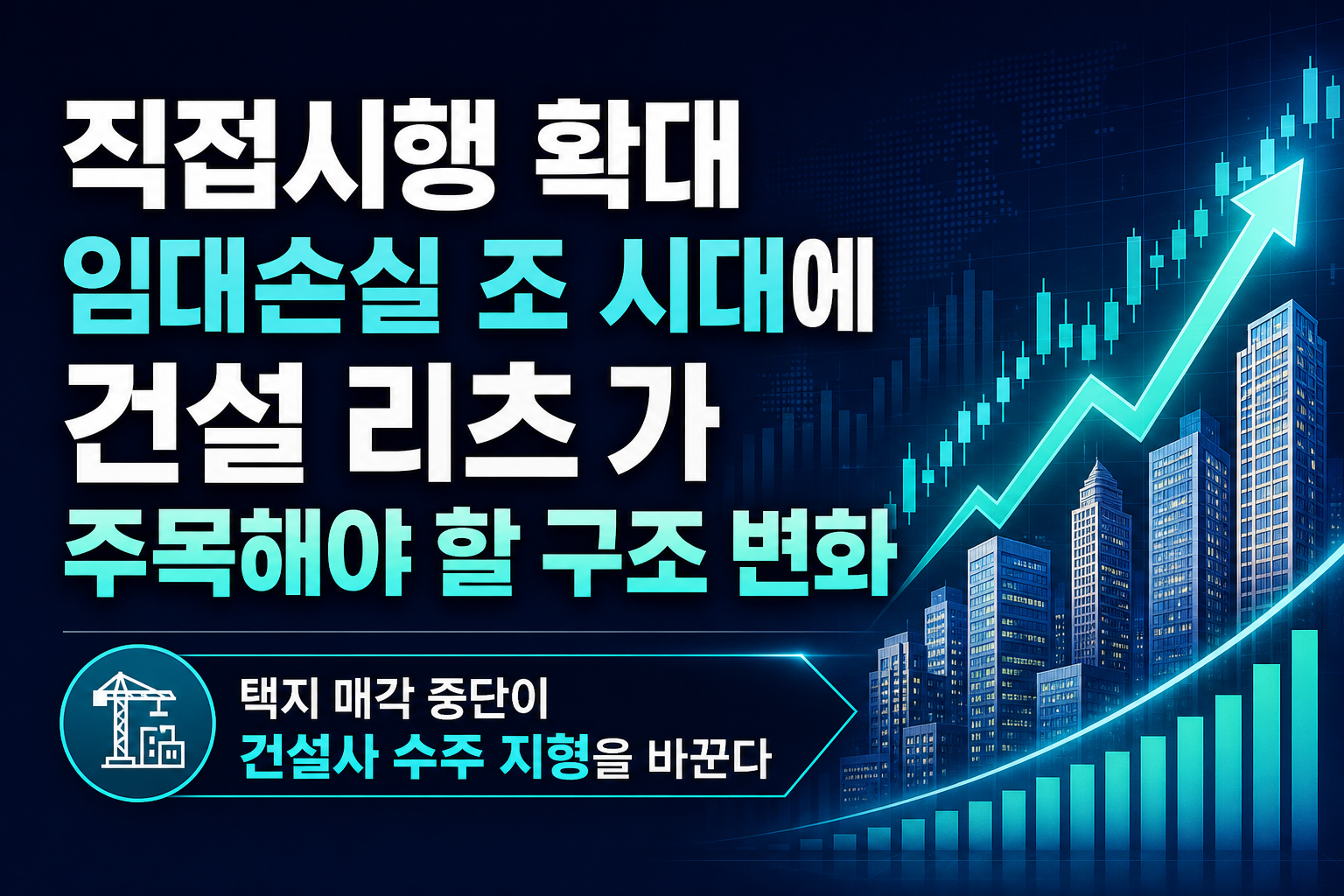 LH 직접시행 확대, 임대손실 3조 시대에 건설·리츠株가 주목해야 할 구조 변화