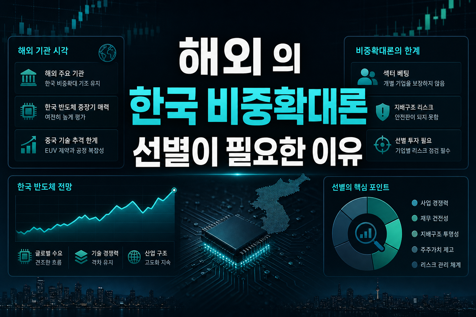 해외 IB의 한국 비중확대론, 선별이 필요한 이유