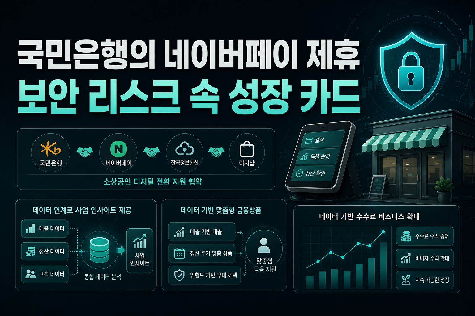 KB국민은행의 네이버페이 제휴, 보안 리스크 속 성장 카드