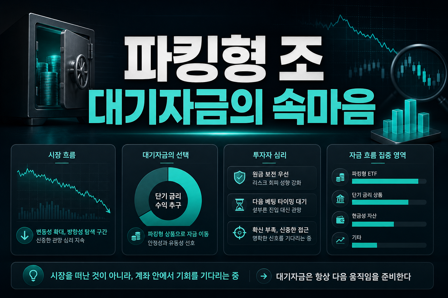 파킹형 ETF 1.2조, 대기자금의 속마음