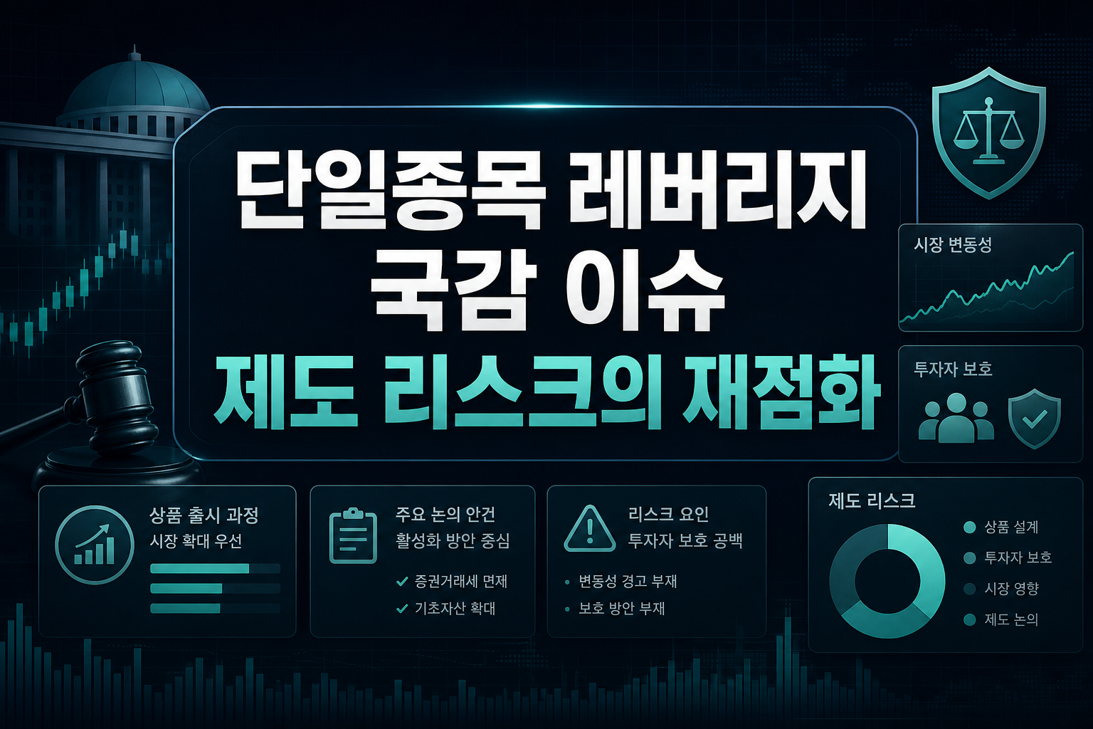 단일종목 레버리지 국감 이슈, 제도 리스크의 재점화