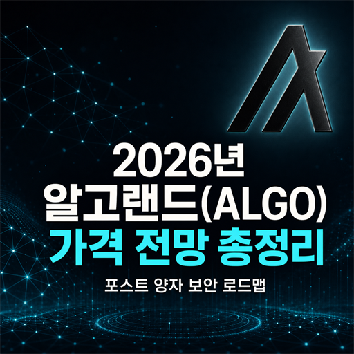 2026년 알고랜드 ALGO 가격 전망 총정리 대표 이미지