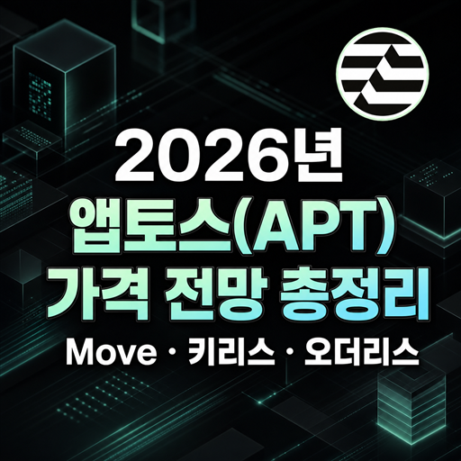 2026년 앱토스 APT 가격 전망 총정리 대표 이미지