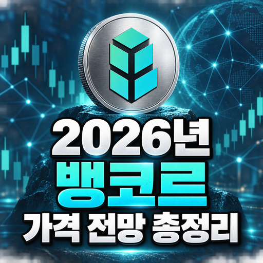 뱅코르 공식 로고를 반영한 2026년 가격 전망 총정리
