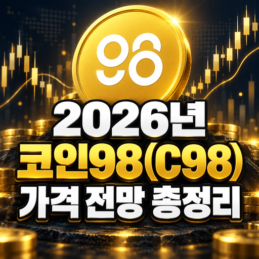 코인98 공식 로고를 활용한 2026년 가격 전망 총정리