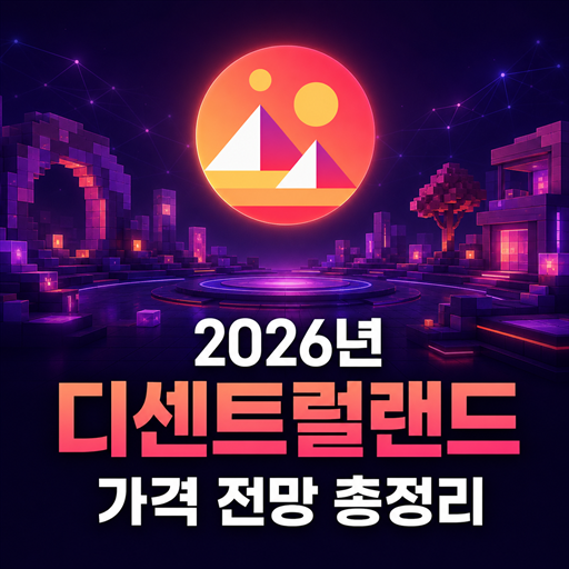 2026년 디센트럴랜드 MANA 가격 전망 총정리 대표 이미지