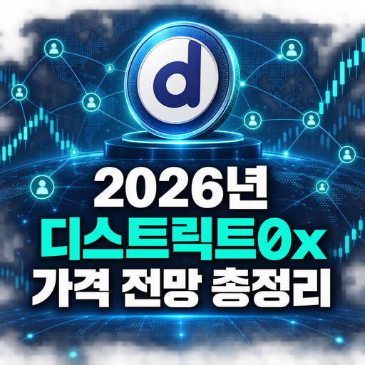 공식 디스트릭트0x 로고를 참고한 2026년 가격 전망 총정리