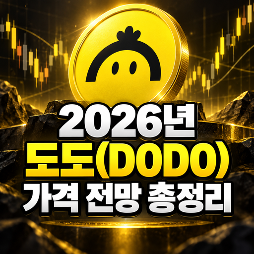 도도 공식 로고를 반영한 2026년 가격 전망 총정리