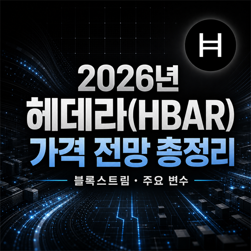 2026년 헤데라 HBAR 가격 전망 총정리 대표 이미지