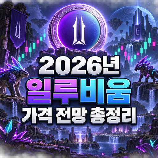 공식 일루비움 로고를 활용한 2026년 일루비움 가격 전망 총정리
