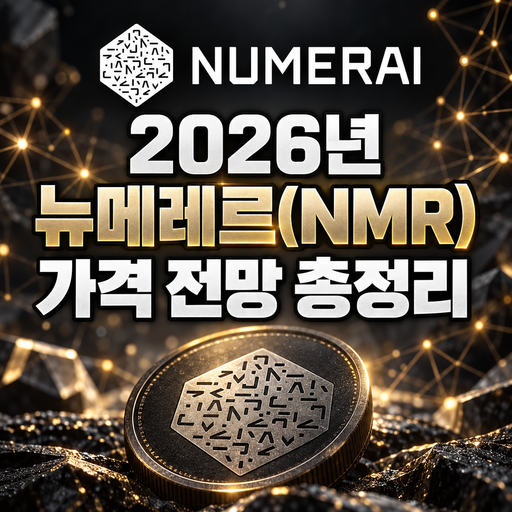 공식 Numerai 로고와 2026년 뉴메레르 NMR 가격 전망 총정리