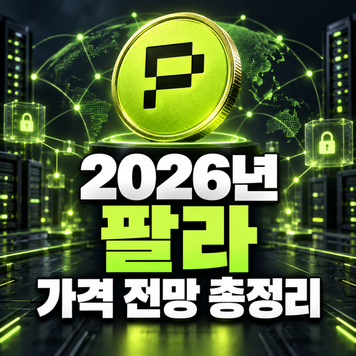 공식 팔라 로고와 중앙에 배치한 2026년 팔라 가격 전망 총정리