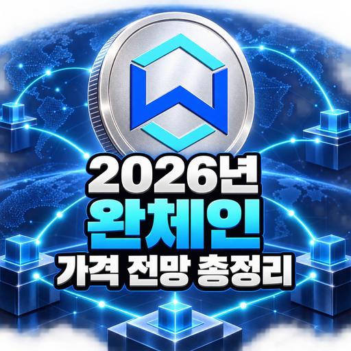 완체인 공식 로고를 반영한 2026년 가격 전망 총정리