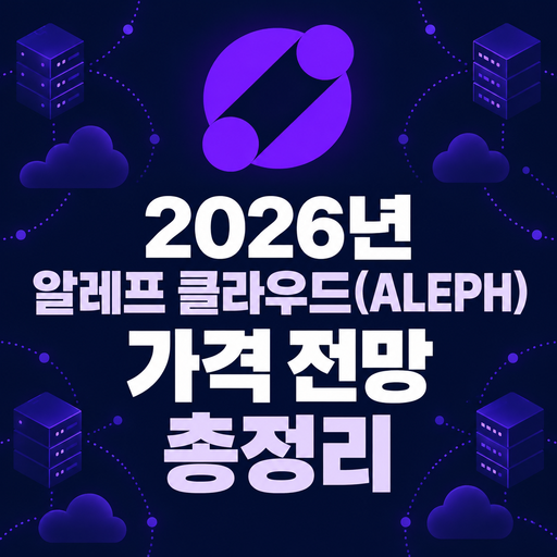 2026년 알레프 클라우드 ALEPH 가격 전망 총정리