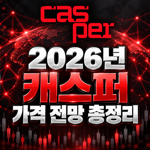 캐스퍼 CSPR 공식 로고와 2026년 가격 전망 총정리