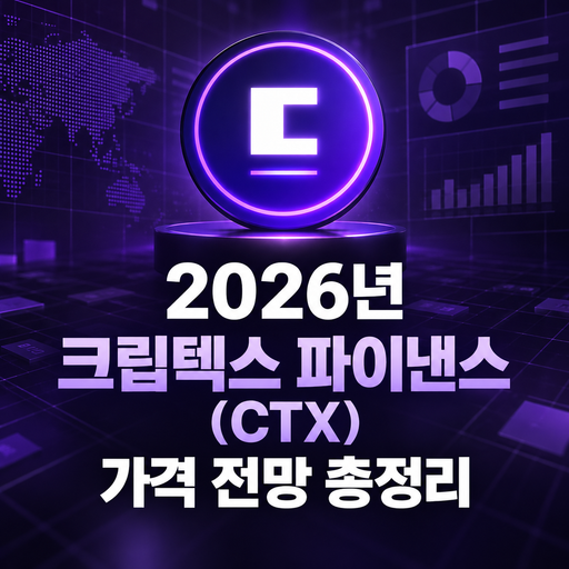 2026년 크립텍스 파이낸스 CTX 가격 전망 총정리