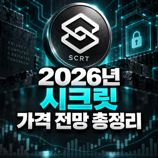 시크릿 SCRT 공식 로고를 활용한 2026년 가격 전망 총정리 대표 이미지