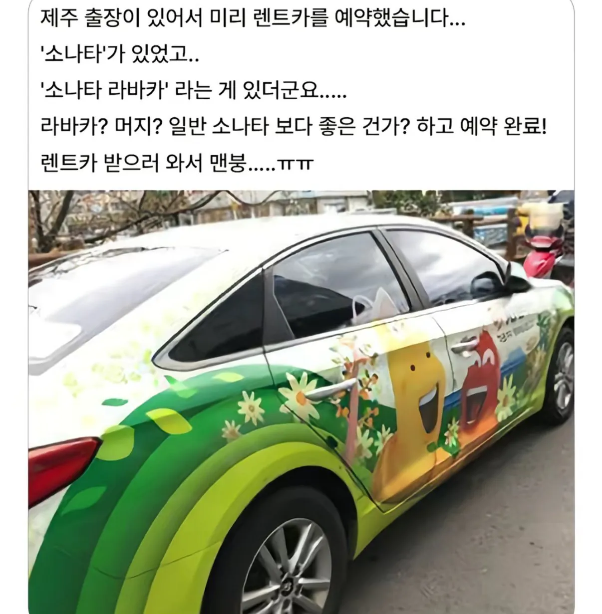 제주도 렌트카 대참사 ㄷㄷㄷㄷㄷㄷ