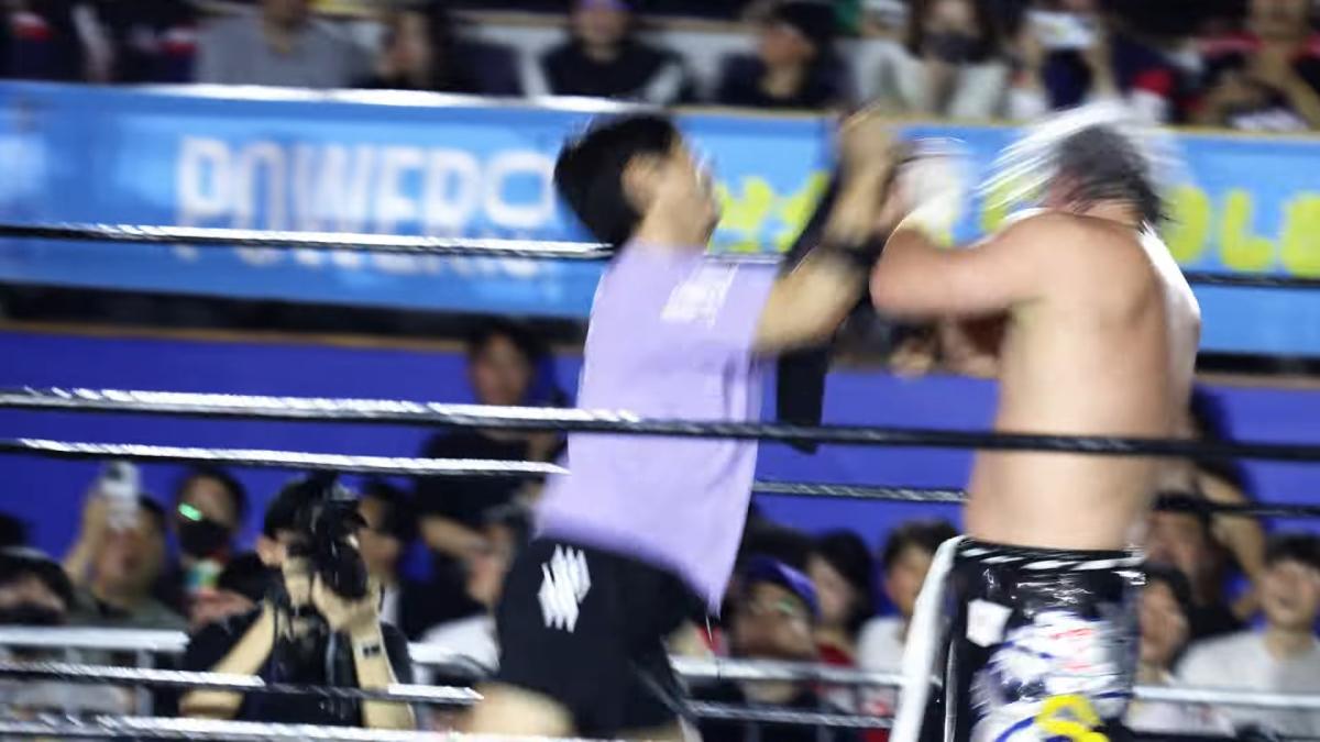 260509 PWS 레슬레이션2 - 타지리(with. 케인TV) vs 진개성 _ WRESTLE NATION 2 TAJIRI(with kaneTV) VS Jin Gae Seong 23-57 screenshot.png