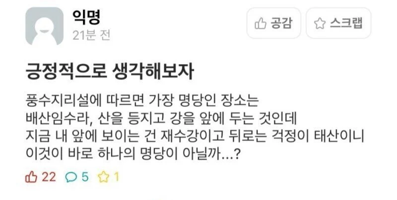 배산임수 지역을 발견한 대학생.jpg.webp