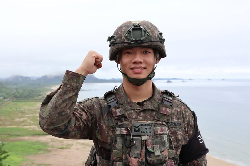 육군 제22보병사단 고영우 하사 / 사진=육군 제22보병사단 제공