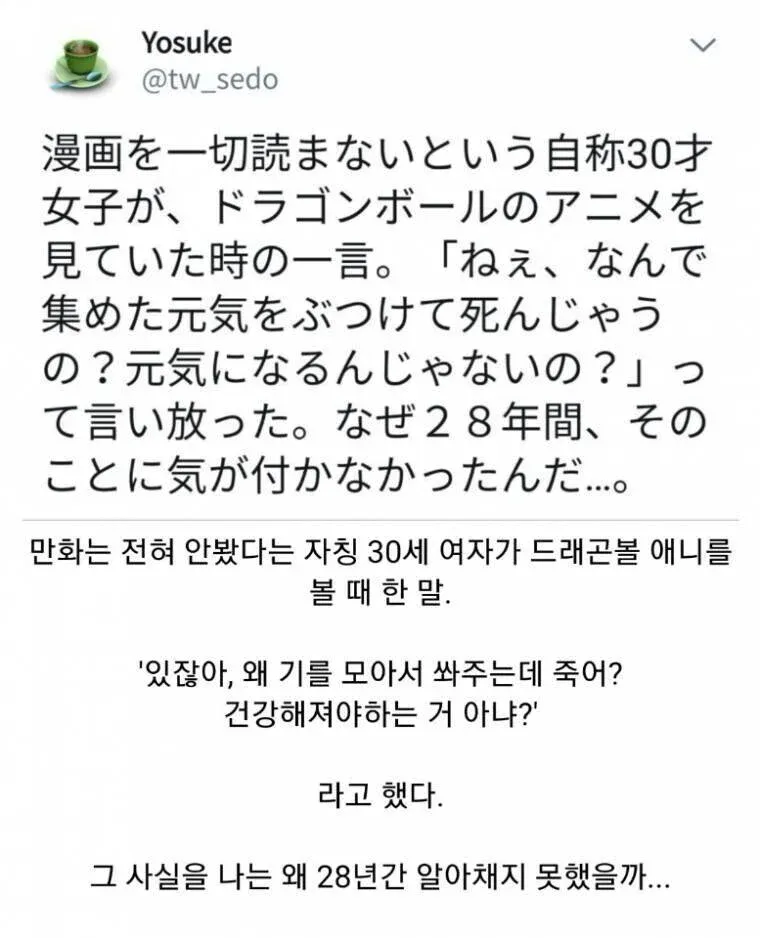 드래곤볼 처음 본 30살 여자의 궁금증.webp