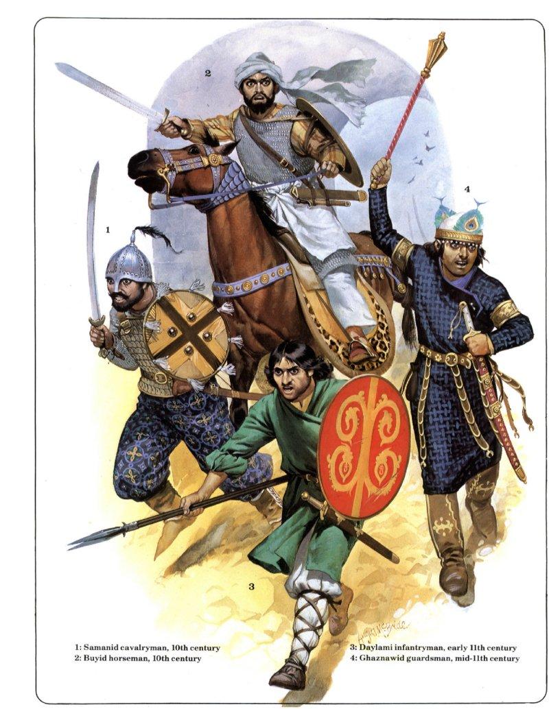 10세기와 11세기 페르시아 군사들.png