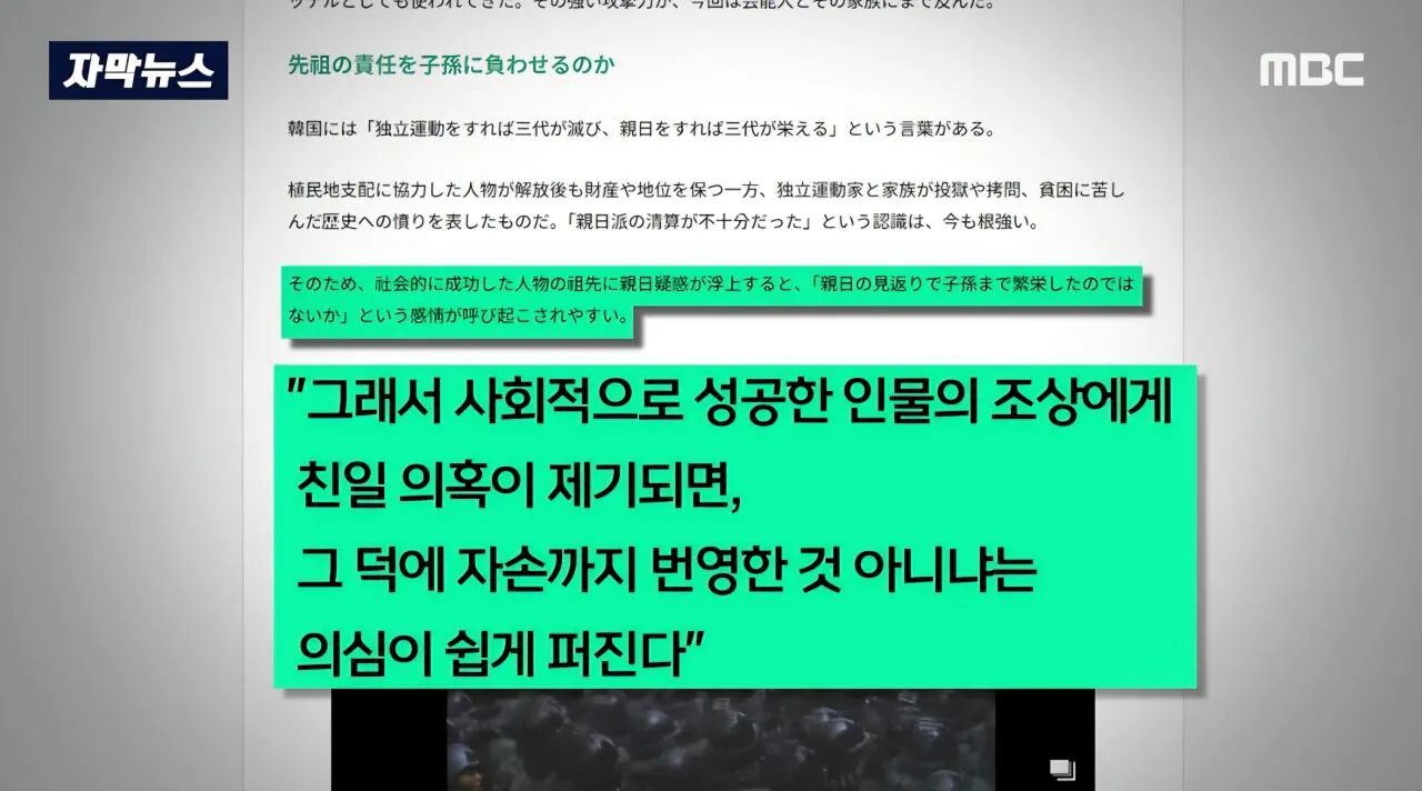 日," 한국은 왜 용서하지 않나?" 배우 하영 증조부 친일 논란