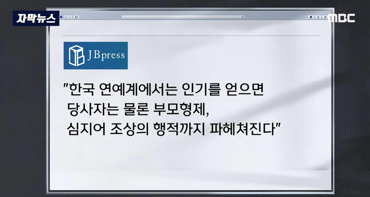日," 한국은 왜 용서하지 않나?" 배우 하영 증조부 친일 논란
