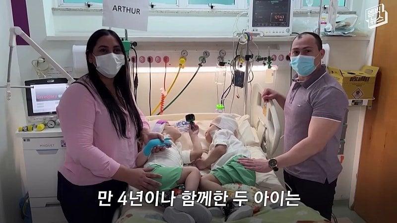 33시간 수술 끝에 얼굴 본 쌍둥이.jpg