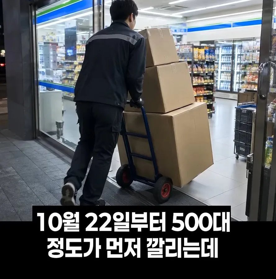 CU편의점에 도입된 전자레인지