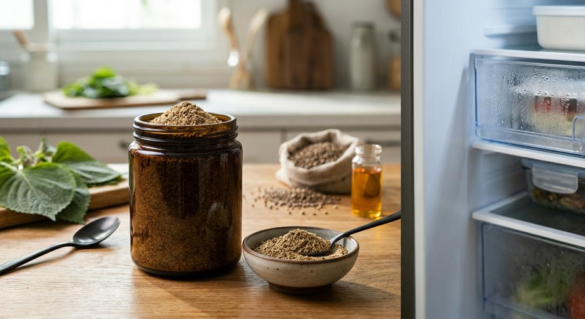 들깨가루 안전한 보관법과 주의사항
