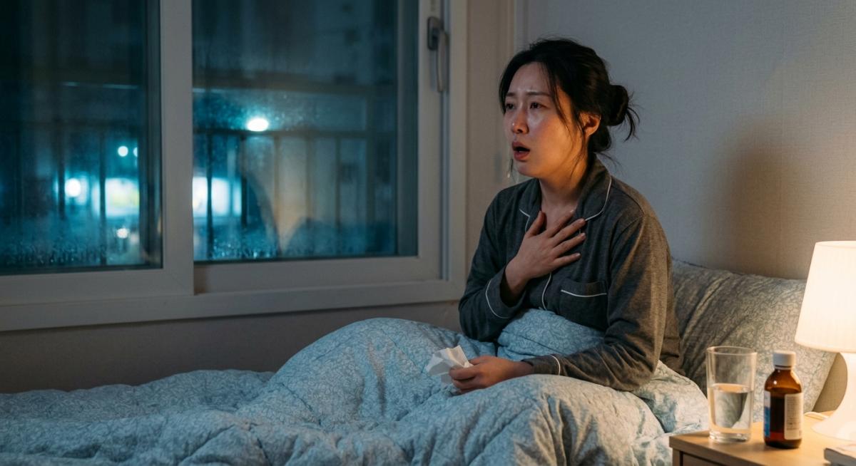 봄철 마른기침의 원인과 천식 감별법 안내