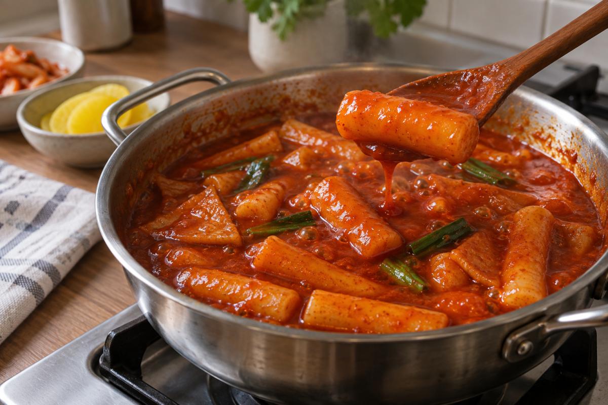 집에서 맛있는 떡볶이 만드는 법: 떡 준비부터 양념 조절까지